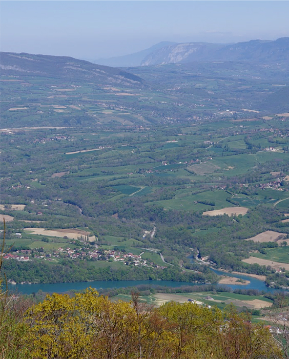 Vue panoramique Usses et Rhône